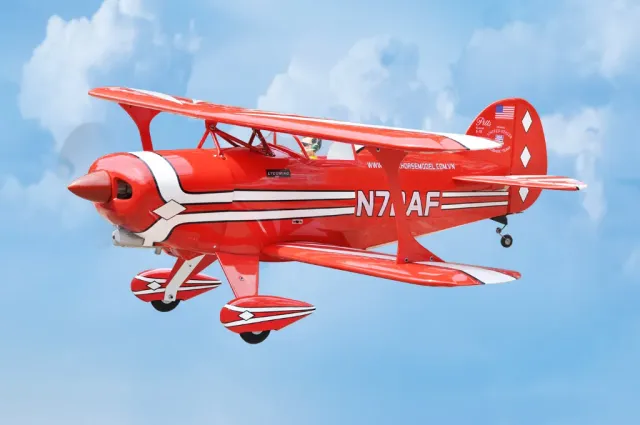 Black Horse Model BH85 Pitts avion RC 1500mm 20cc