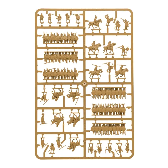 Warlord Games Hail Caesar Epic Allied Troops grappe plastique beige