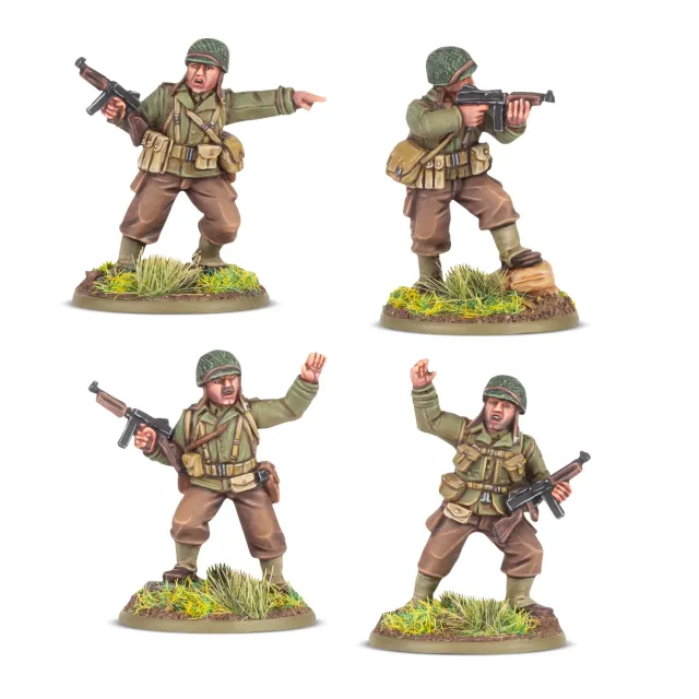Bolt Action Rangers US officiers commandement résine