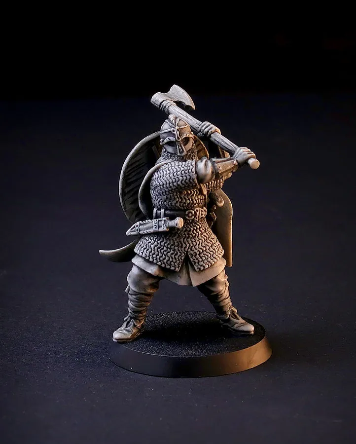 Brother Vinni Anglo-Saxon Warlord figurine résine 28mm chef