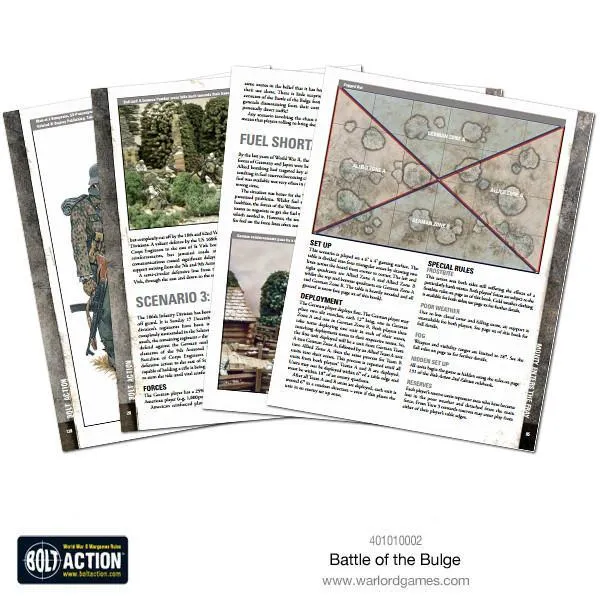 Bolt Action Digital Battle of the Bulge eBook règles numériques