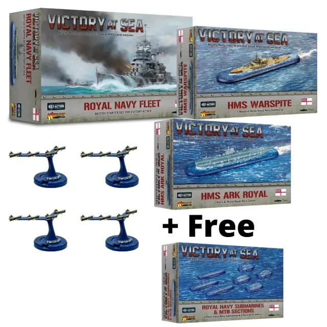 Bolt Action Victory at Sea Start Collecting: Victory At Sea British flotte Royal Navy