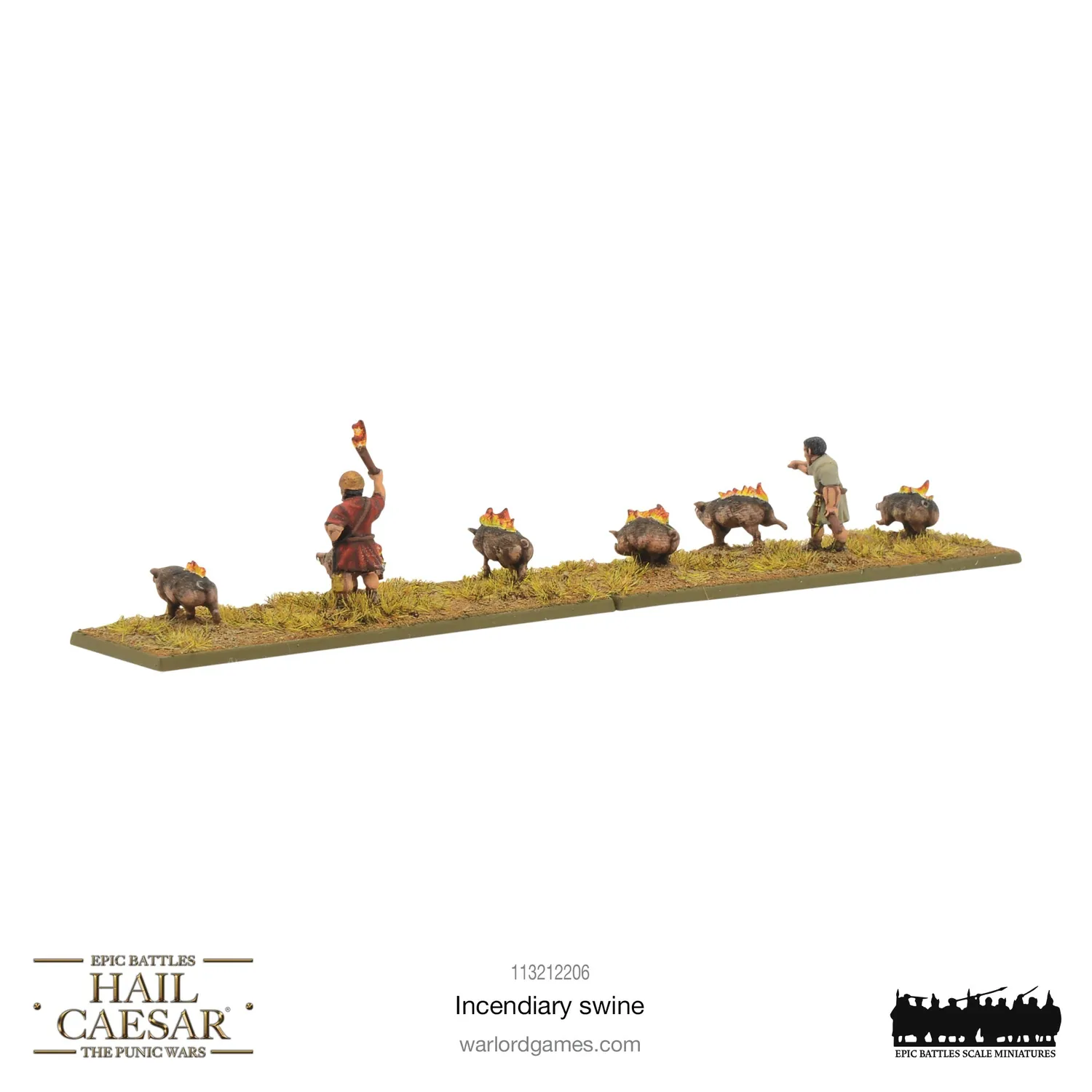 Bolt Action Hail Caesar Epic Battles Incendiary Swine figurines résine