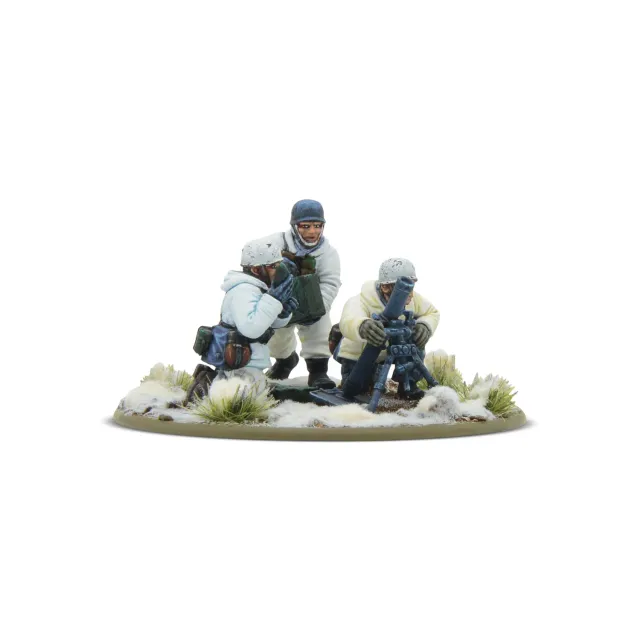 Bolt Action Fallschirmjäger hiver mortier équipe 28mm
