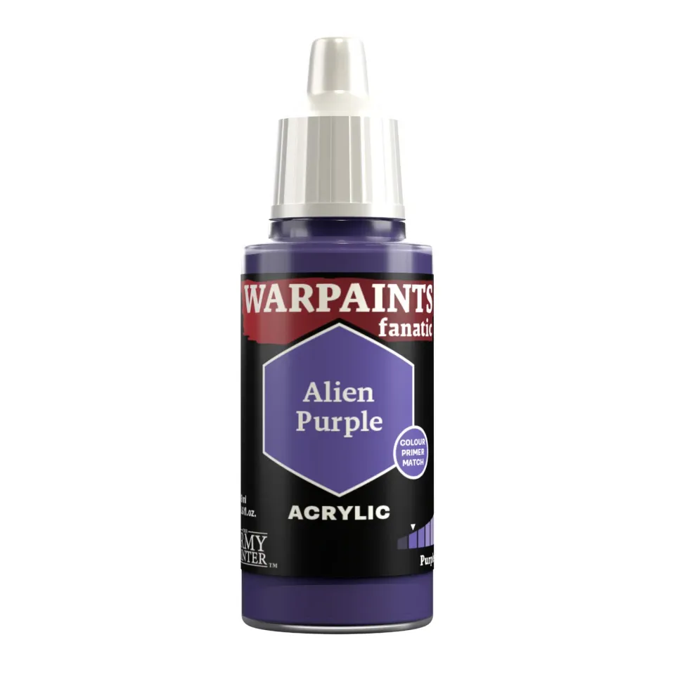 Warpaints Fanatic Alien Purple peinture acrylique violette 18 ml pigmentée