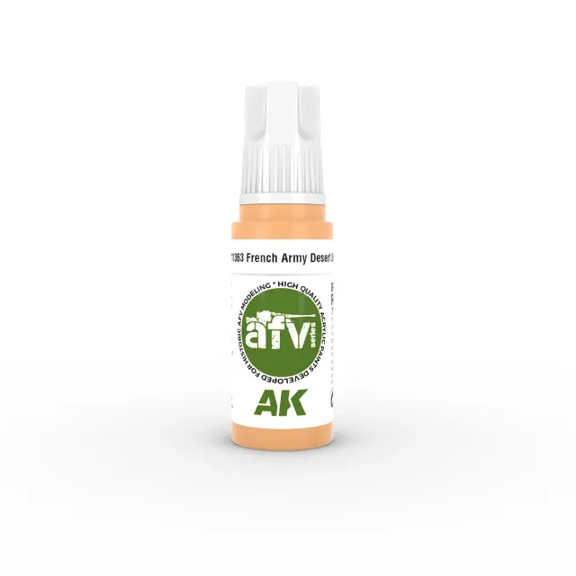 AK Interactive 3Gen French Army Desert Sand peinture 17ml sable