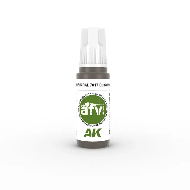 AK Interactive 3Gen RAL 7017 Dunkelbraun peinture 17 ml