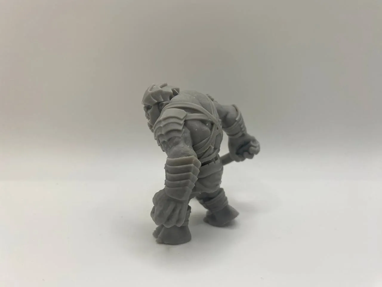Epic Forge Hommes-bêtes Troll Guerrier figurine hache