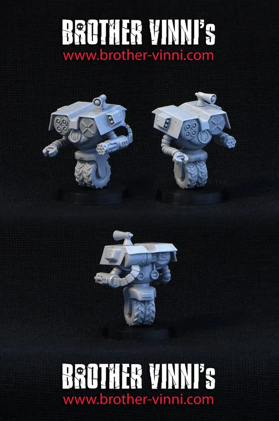 Brother Vinni Urban Police Bot figurine résine 28mm robot