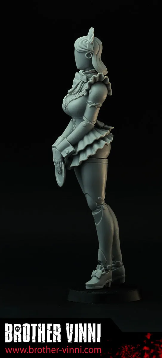 BROTHER VINNI Robot Waitress figurine robot 90 mm résine