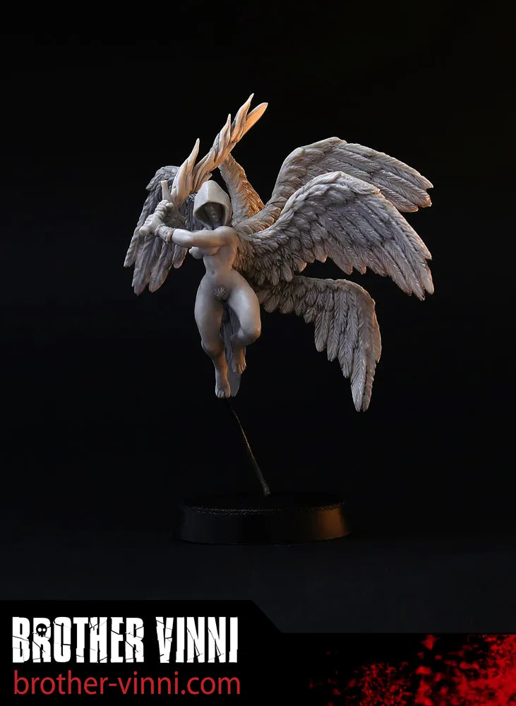 Brother Vinni Angel figurine résine 28mm six ailes flamme