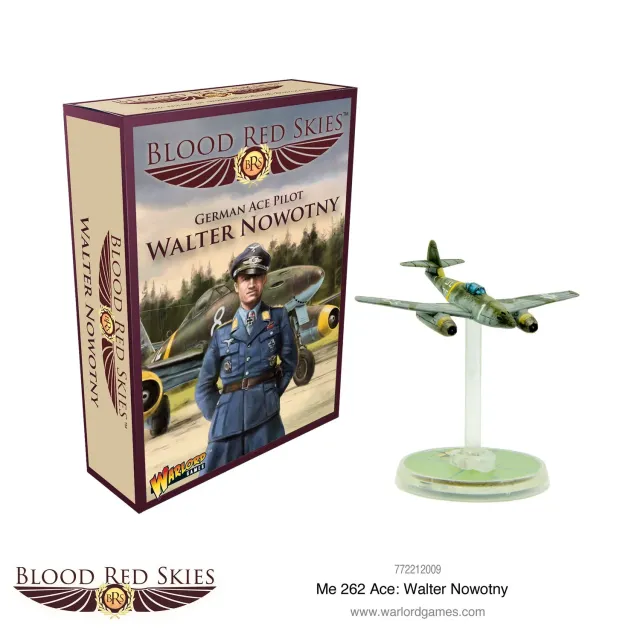 Warlord Blood Red Skies Me 262 Nowotny avion as