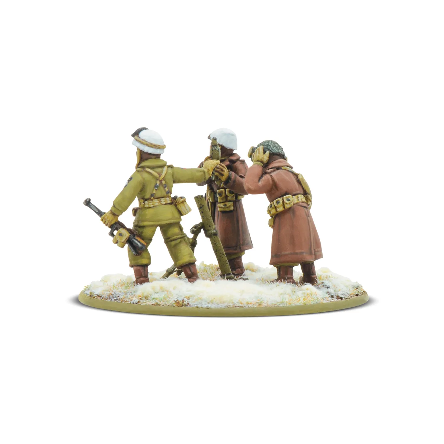 Bolt Action US Airborne Winter Medium Mortar Team mortier hiver