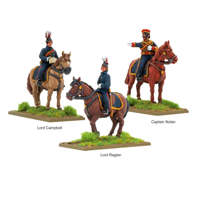 Warlord Games Black Powder Généraux Britanniques Crimée métal