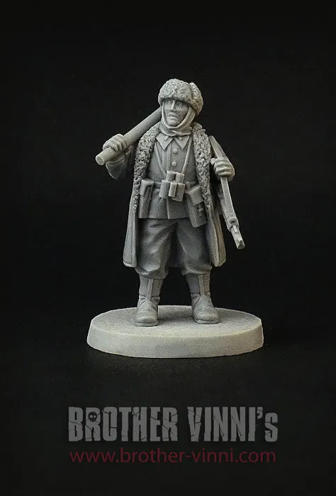 Brother Vinni ww2 German soldier figurine 28 mm résine