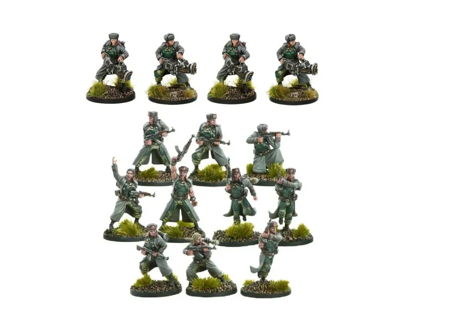 Bolt Action Konflikt '47 Daughters of the Motherland figurines métal 14 pièces
