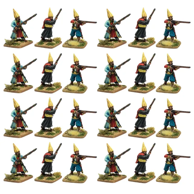Bolt Action Pike & Shotte Ottoman Djivelek Regiment figurines métal 24 pièces
