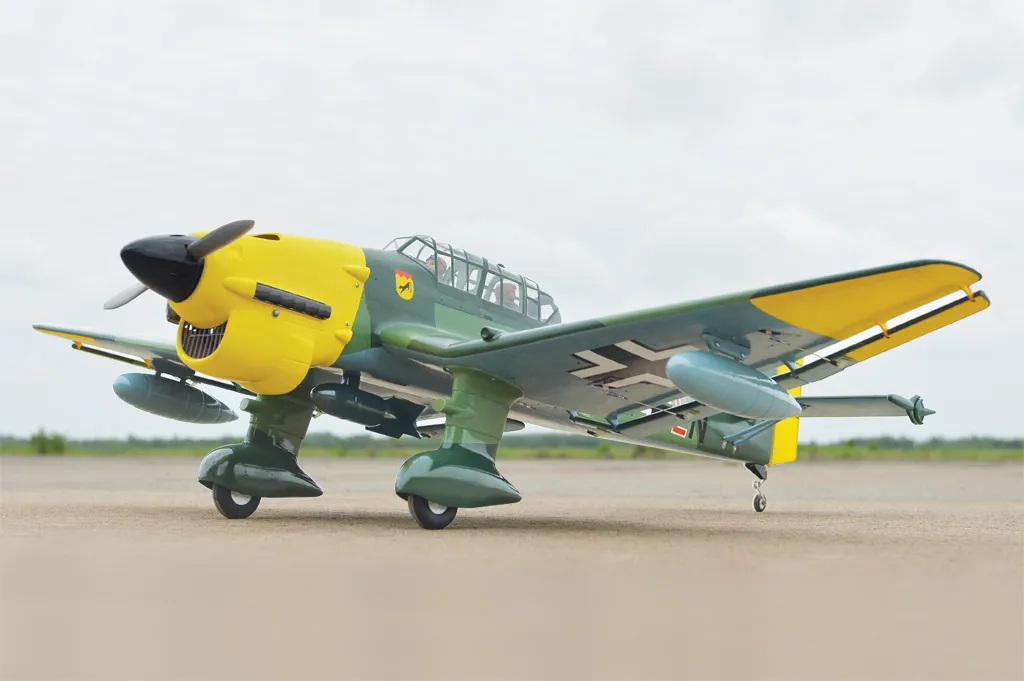 Black Horse BH80 Ju87 Stuka avion RC 1920mm 20cc ARF