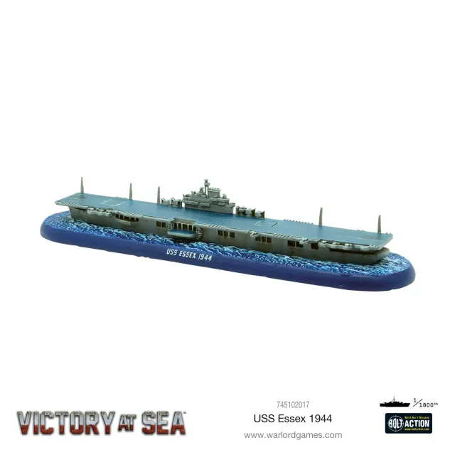 Bolt Action Victory at Sea USS Essex porte-avions