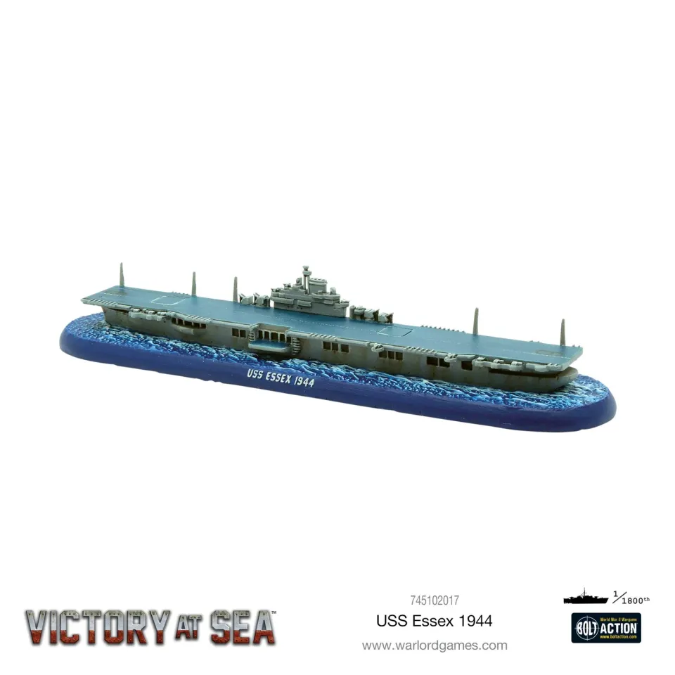 Bolt Action Victory at Sea USS Essex porte-avions
