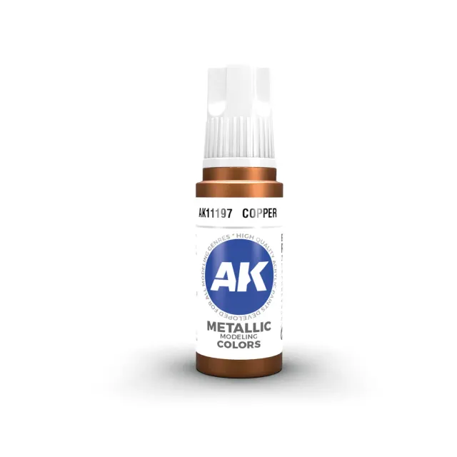 AK Interactive 3Gen Copper peinture métallique 17ml cuivre