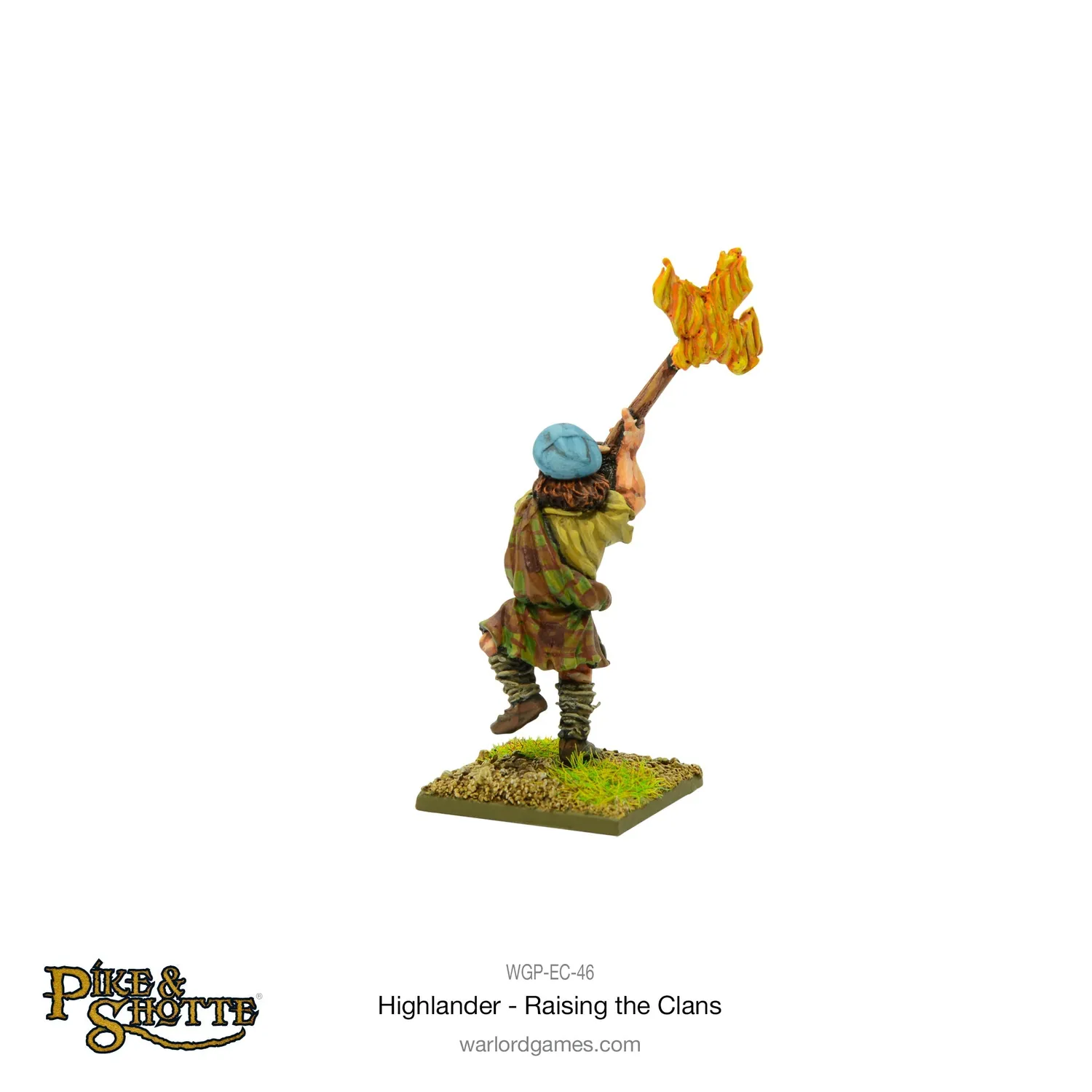 Bolt Action Pike & Shotte Highlander Raising the Clans figurine métal