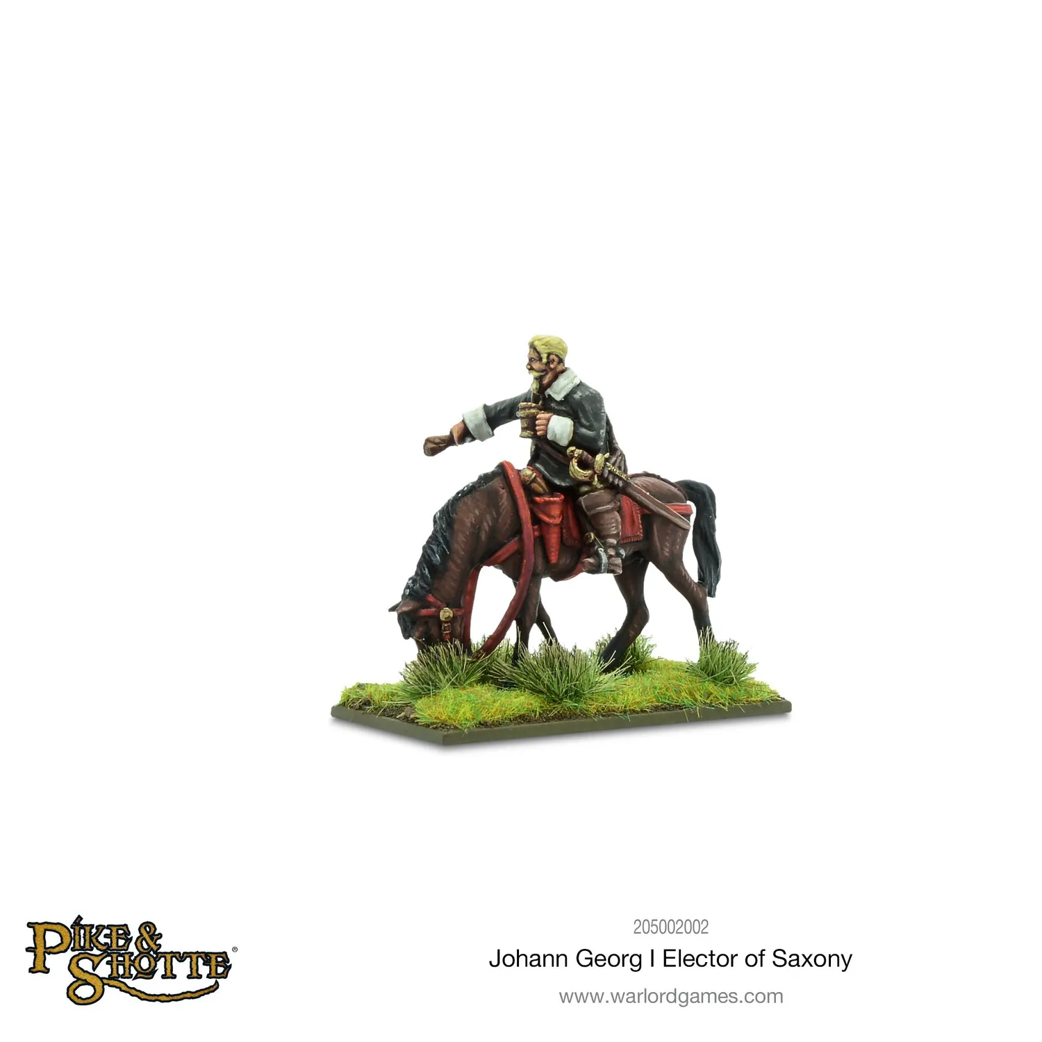 Pike & Shotte Johann Georg I, Elector of Saxony figurine métal