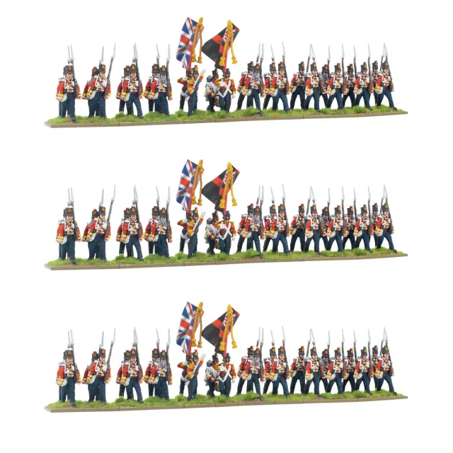Bolt Action Black Powder British Infantry Brigade figurines Crimée