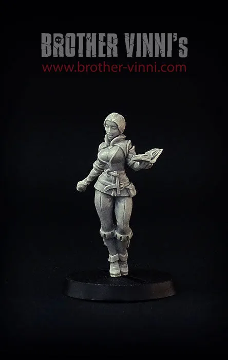 BROTHER VINNI Sorceress figurine fantasy 28 mm résine non peinte