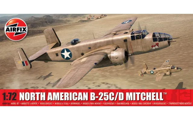 Bolt Action Airfix North American B-25C/D Mitchell - Airfix maquette plastique