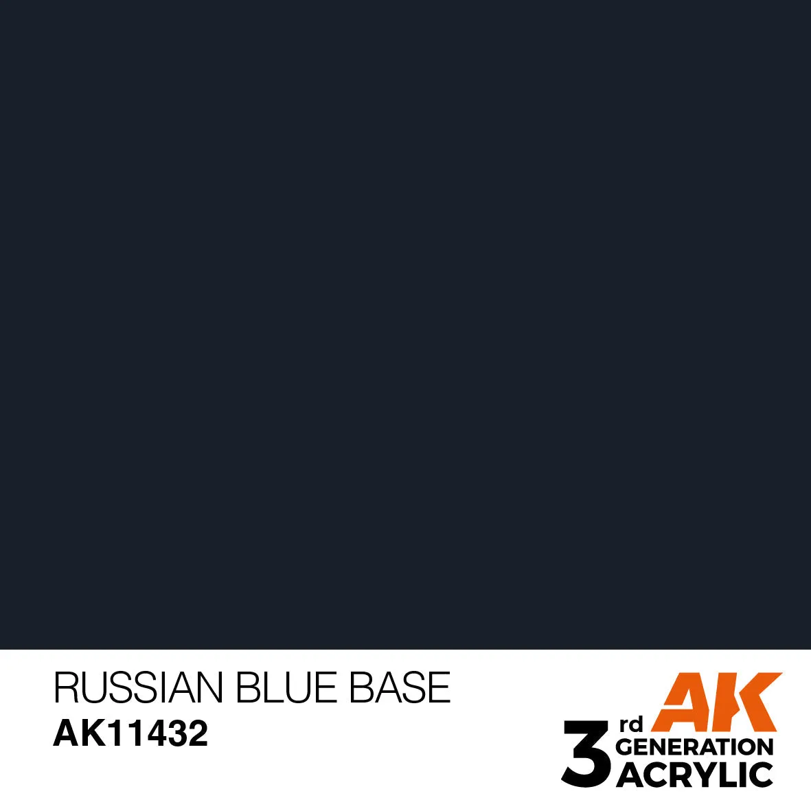 AK Interactive 3Gen Acrylic Russian Blue peinture acrylique 17 ml