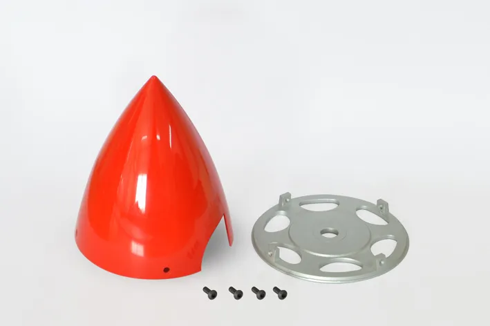 Black Horse Model Ultimate Spinner Red 86mm-RN cône hélice