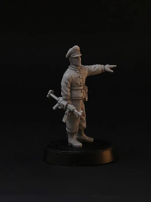 Brother Vinni German Officer figurine résine 28mm WW2
