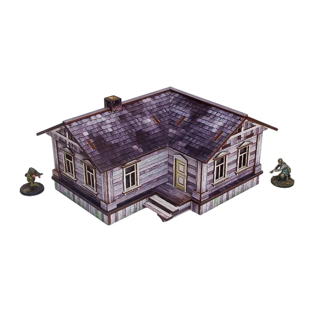 Bolt Action Ostfront Iwan's House décor prépeint village