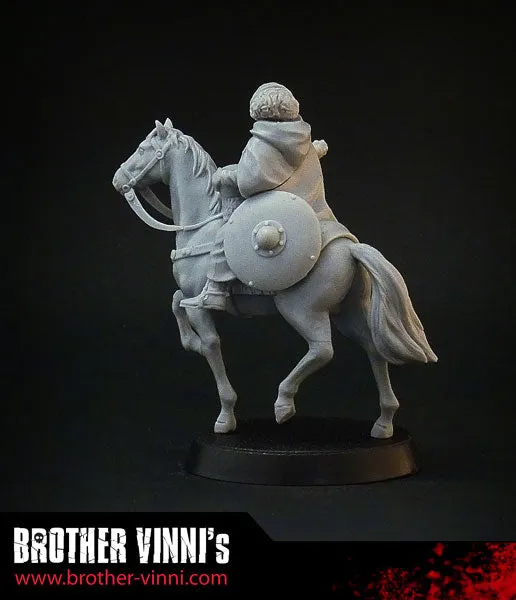 Brother Vinni Matilda of Tuscany figurine résine 28mm montée