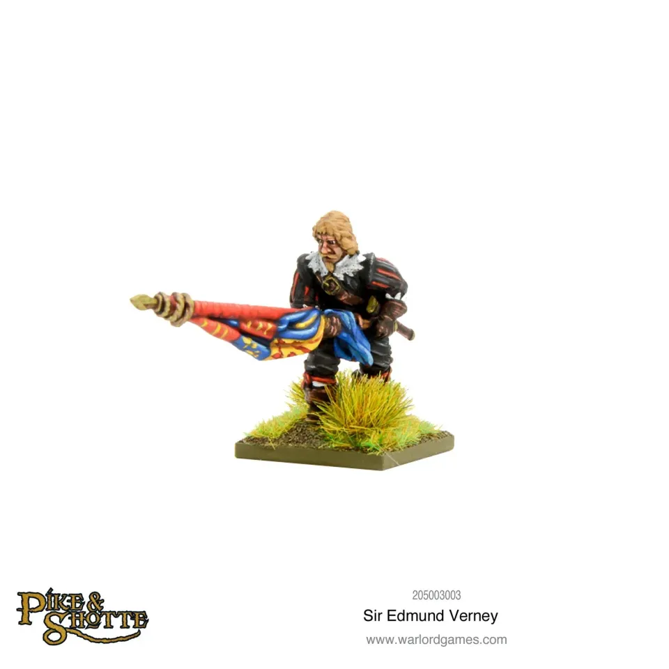 Warlord Games Sir Edmund Verney figurine métal guerre civile