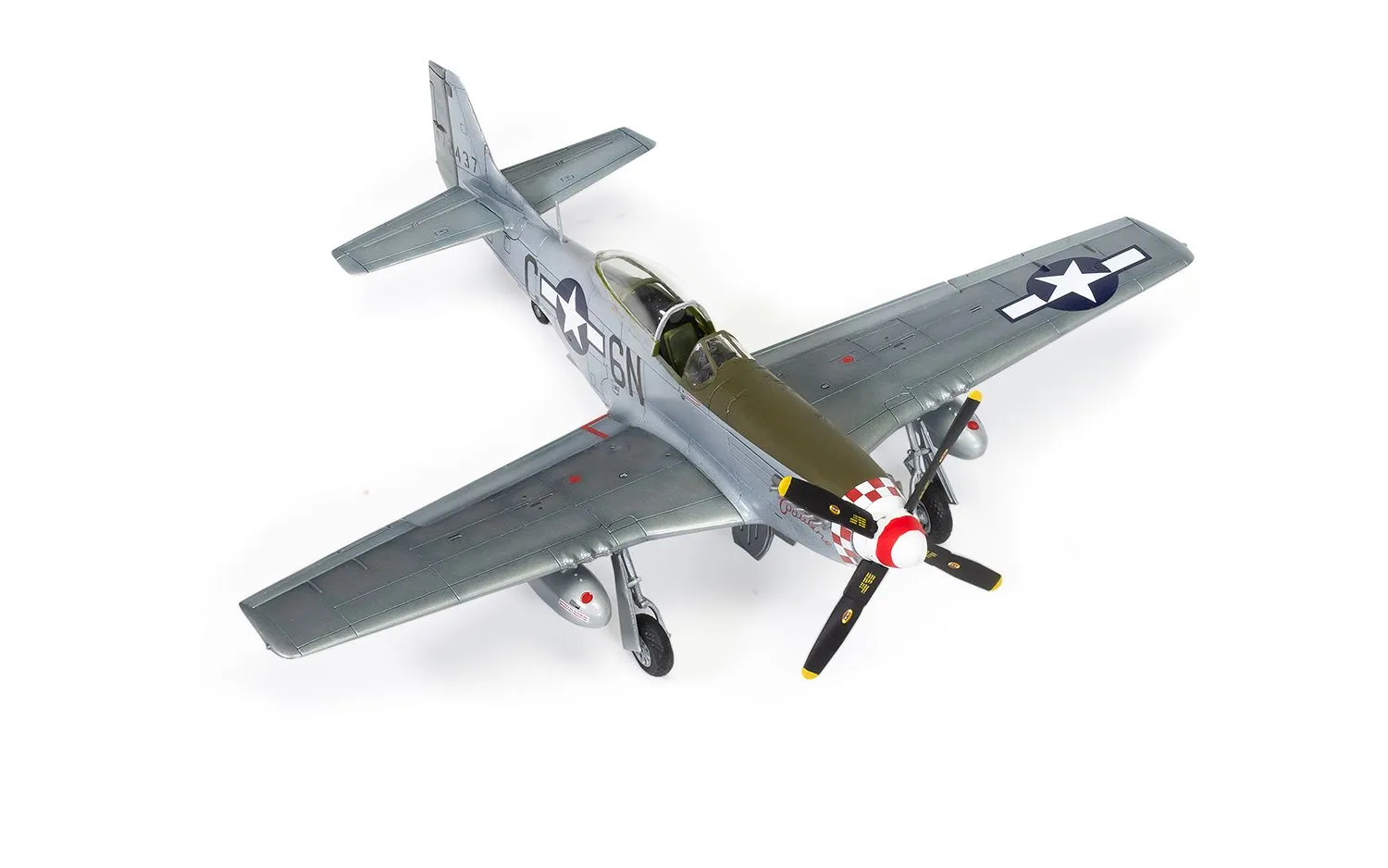 Bolt Action North American P-51D Mustang maquette avion plastique