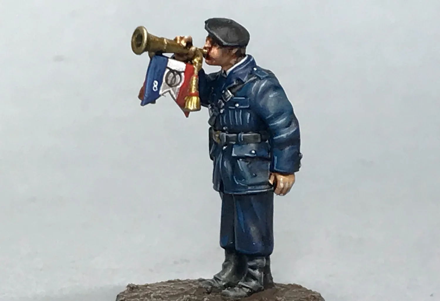 DES TRANCHEES AUX BARRICADES MILICE FRANCAISE figurines 28 mm résine