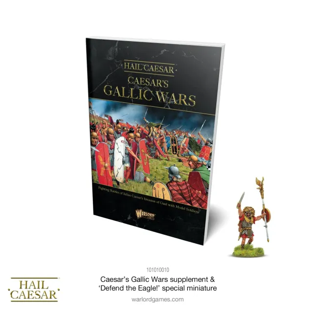 Bolt Action Hail Caesar Caesar's Gallic Wars supplément avec figurine
