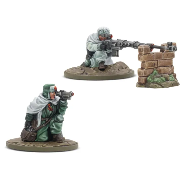 Bolt Action Konflikt 47 Svetlana et Nina figurines snipers résine