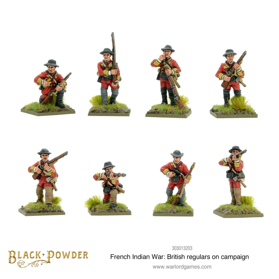 Warlord Games Black Powder British Regulars figurines