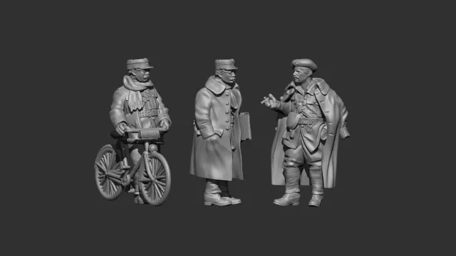 DTAB Friends La saynète Patreon du mois figurines Seconde Guerre mondiale