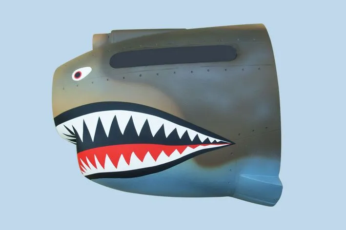 Black Horse Model BH161 P-40C Tomahawk capot 60cc
