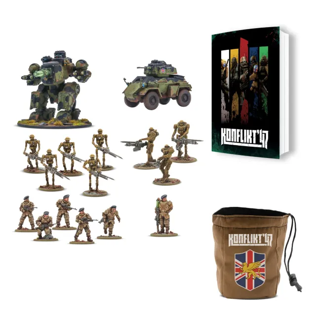 Bolt Action Konflikt 47 Commonwealth Gamer's Bundle lot