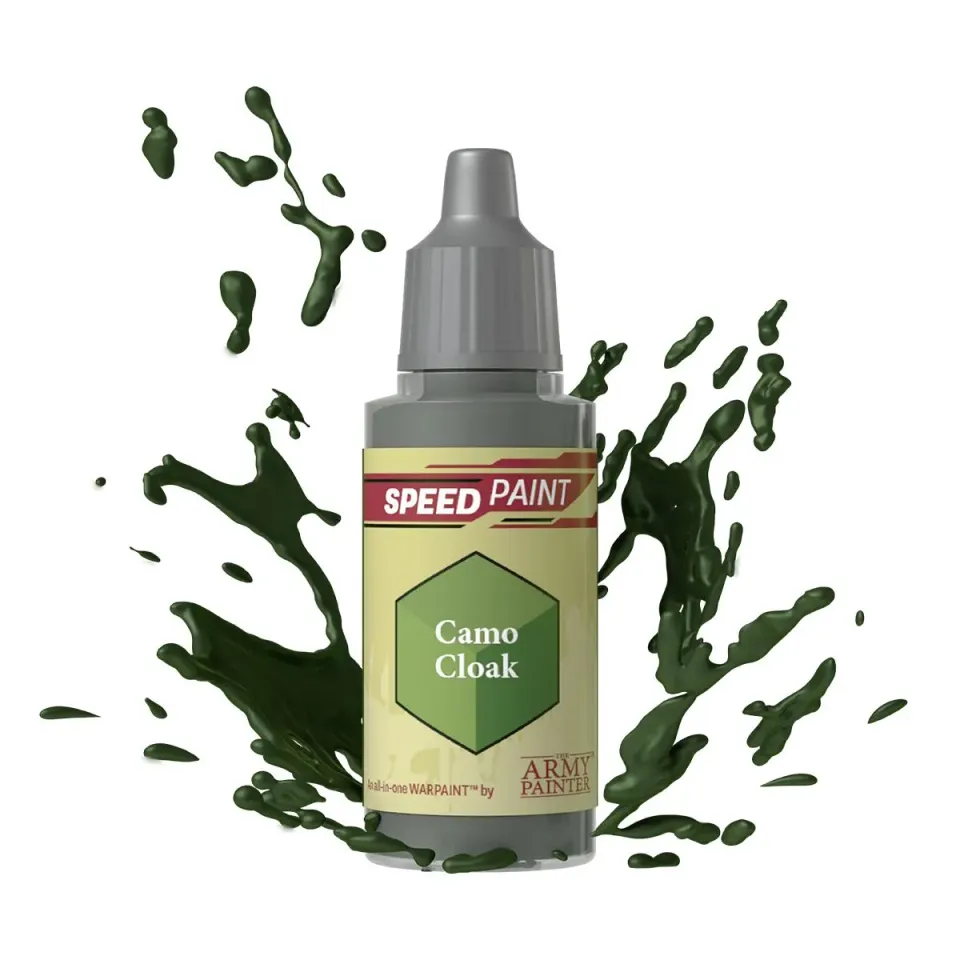 The Army Painter Speedpaint Camo Cloak peinture camouflage 18 ml