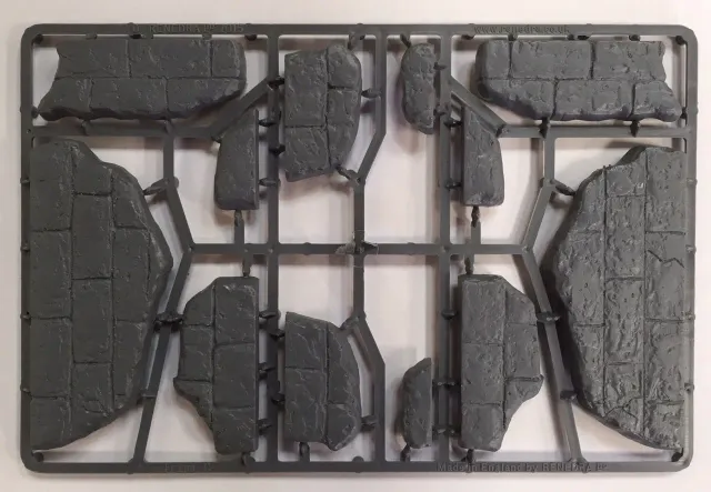 Warlord Games Bolt Action Stone Ruins 3 décor plastique