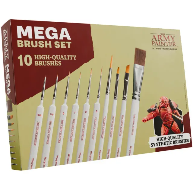 Army Painter Mega Brush Set pinceaux peinture figurines