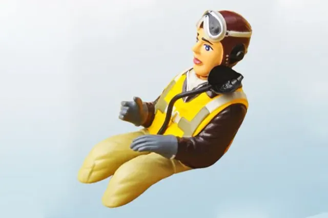 Black Horse Model BH117 P-47 Thunderbolt figurine pilote
