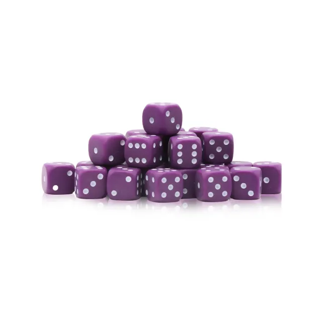 Bolt Action D6 Dice Pack dés 10mm violet