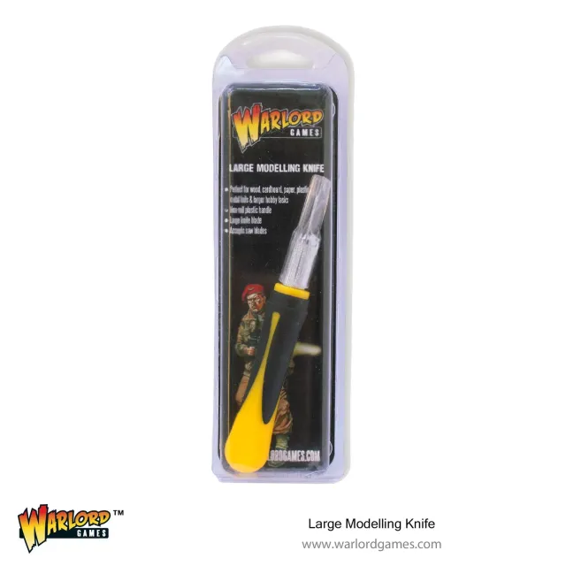Warlord Large Modelling Knife couteau de modélisme lame large